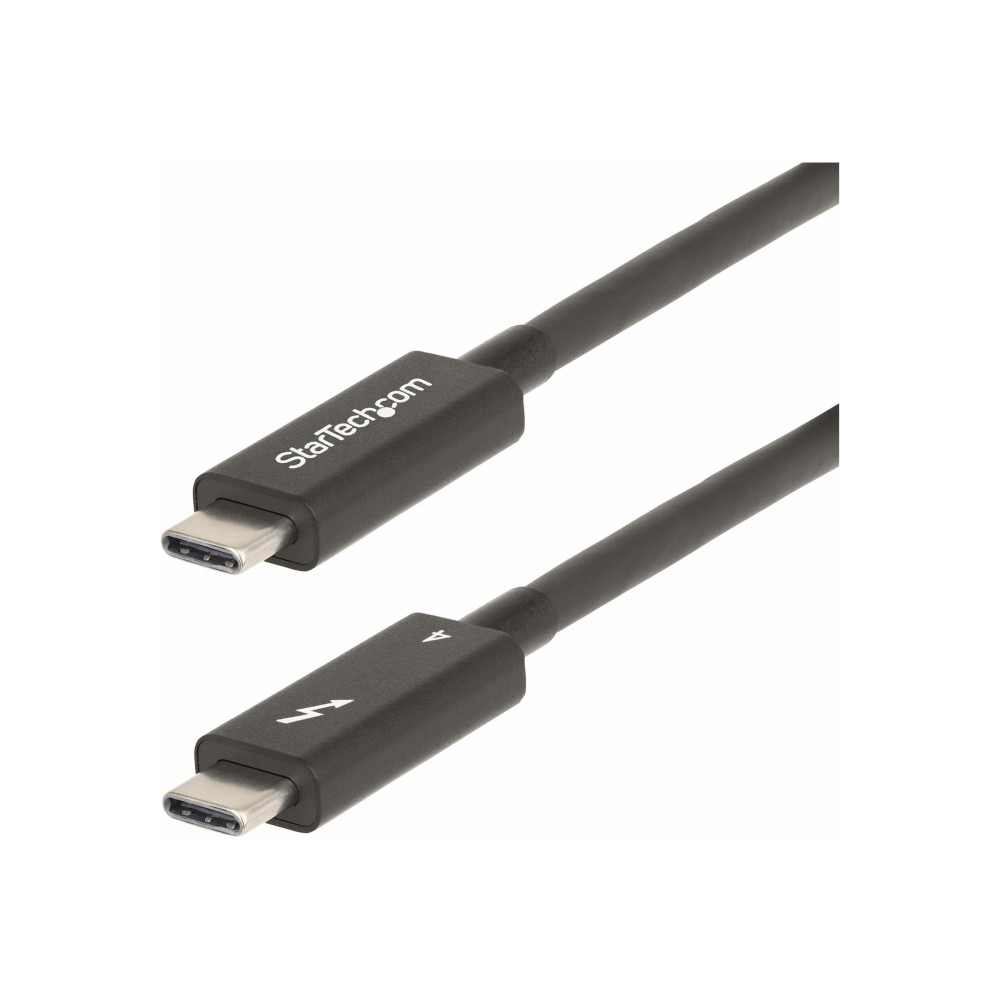 StarTech A40G2MB-TB4-CABLE 6.6FT (2M) ACTIVE THUNDERBOLT 4 CABLE, 40GBPS, 100W POWER DELIVERY, 4K/8K VID - Image 3