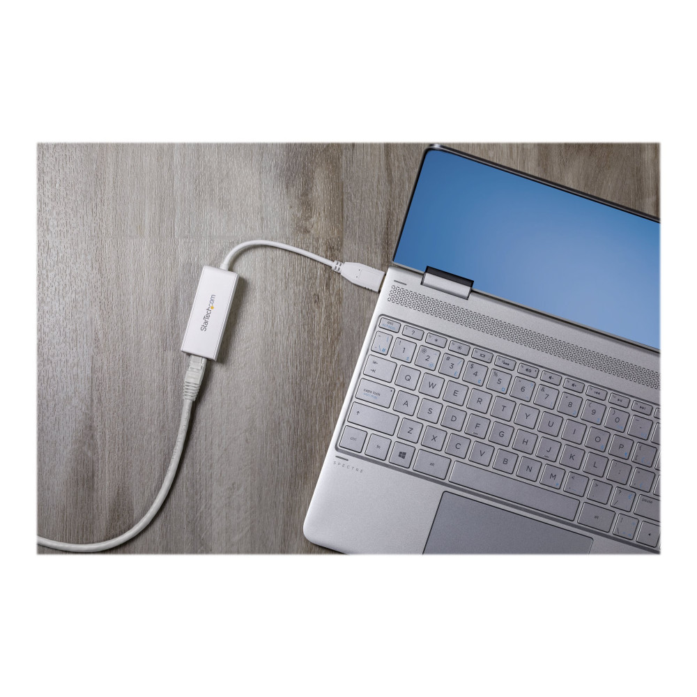 StarTech USB31000SW USB 3.0 TO GbE ADAPTER, WHITE, 2YR - Image 1