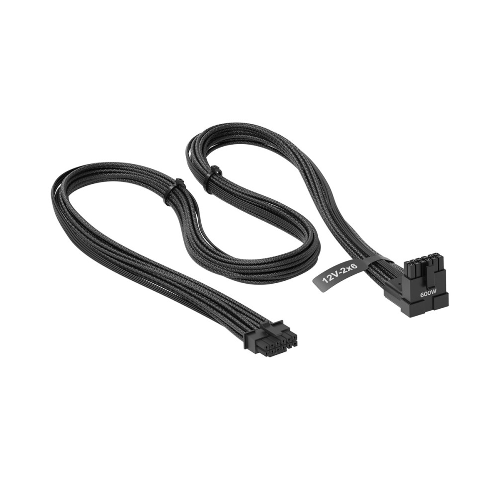 Seasonic ACBSEA12V2X6-90D 12V-2x6 Straight to 12V-2x6 90-Degree Cable - Image 2