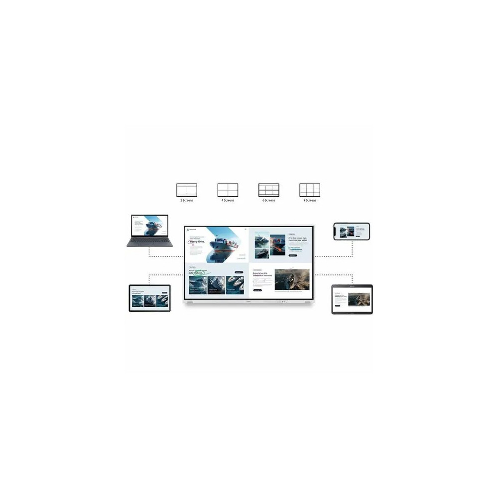Samsung LH75WMFWLGCXXY (WMFX) FLIP PRO INTERACTIVE DISPLAY, 75" UHD, 450NITS, HDMI(2),LAN/WIFI, 12H/7D,3Y - Image 15