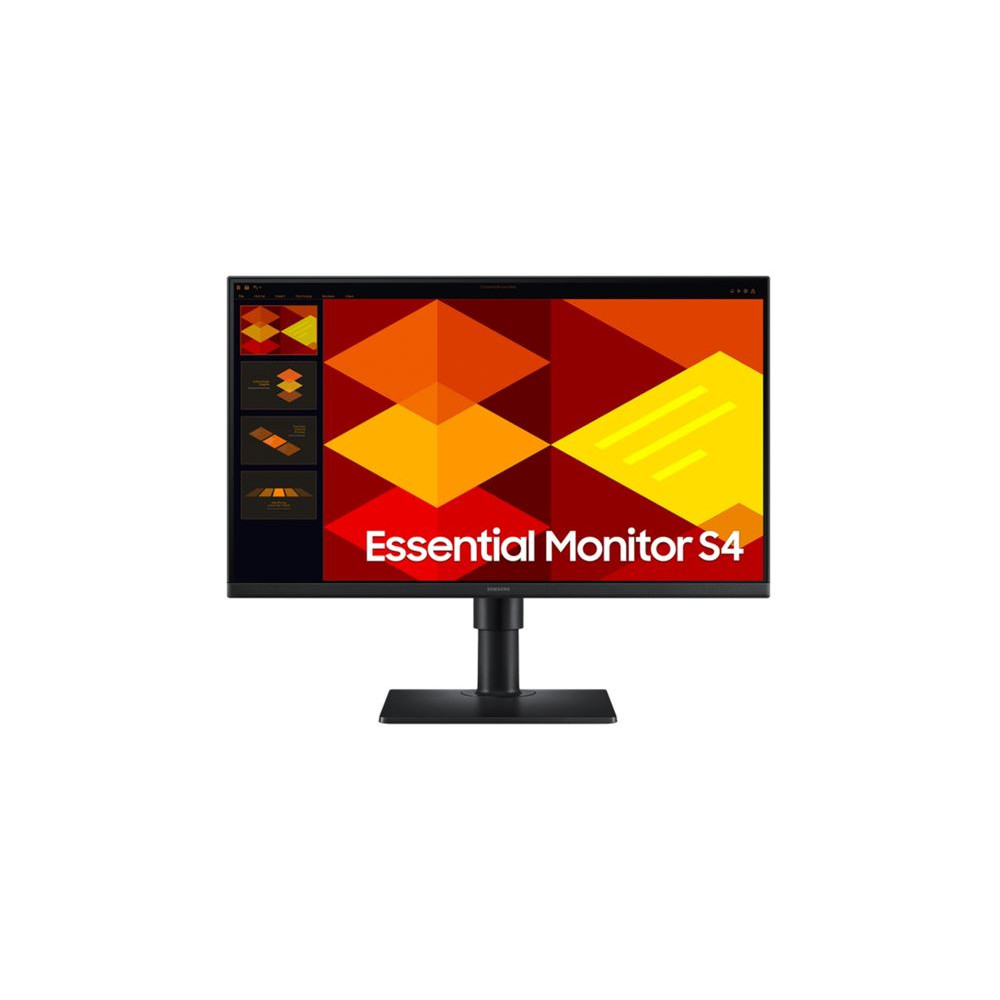 Samsung LS24D402GEEXXY 23.8'/24' S40GD FHD IPS Monitor 1920 x1080 16:9 100Hz 250cd/m2 FreeSync 5ms 2xHDMI DP USB Hub HAS VESA Tilt Swivel Pivot 3YR - Image 1