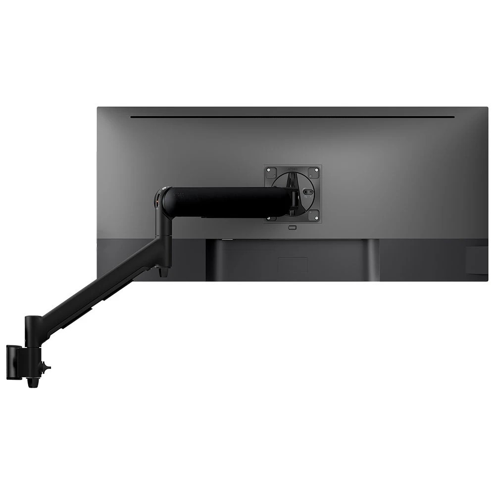 Atdec AWMS-DW6-B Single Monitor Dynamic Arm on Wall Channel - Black - Image 1