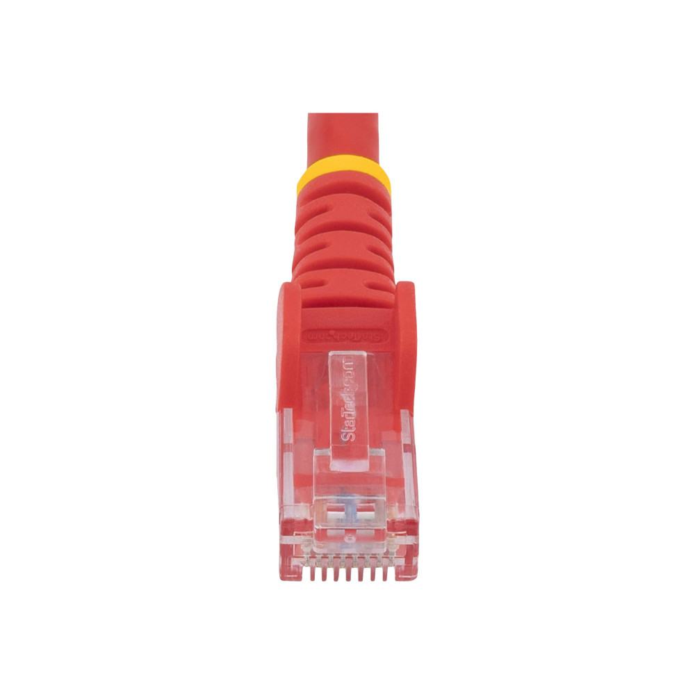 StarTech N6PATC50CMRD 0.5M CAT6 ETHERNET CABLE RED 650MHZ 100W SNAGLESS PATCH CORD, LTW - Image 1