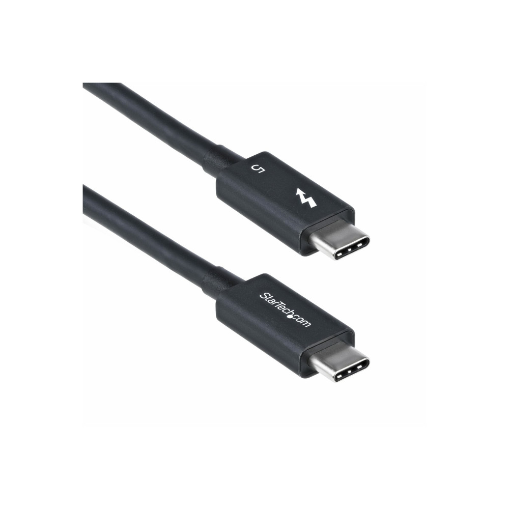 StarTech TBLT5MM80CM240W 2.6FT (80CM) THUNDERBOLT 5 CABLE, 80GBPS/120GBPS, CERTIFIED, LTW - Image 6