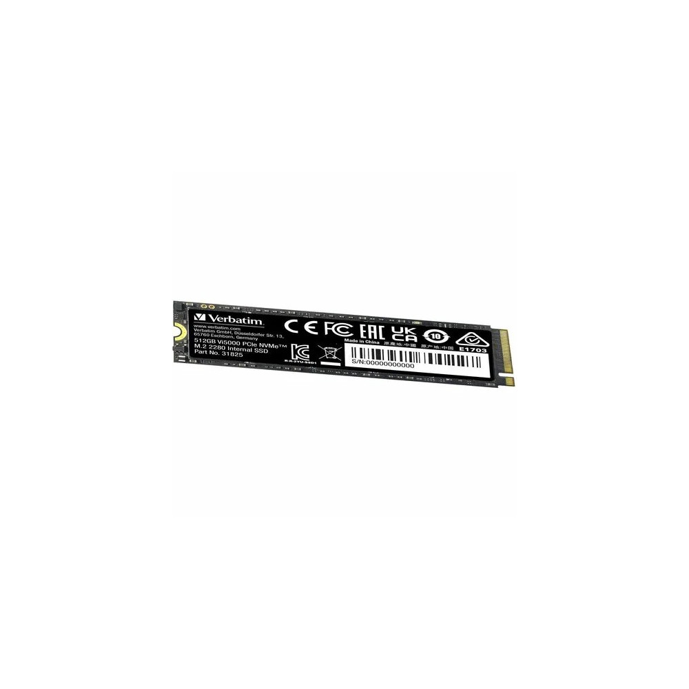 Verbatim 31825 512GB VI5000 PCIE NVME M.2 2280 SSD - Image 3