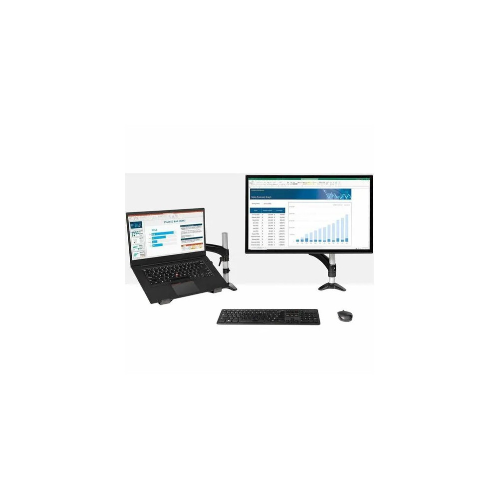 StarTech ARMUNONB1 LAPTOP ARM DESK MOUNT, ARTICULATING, H/ADJ, 5 YR - Image 12