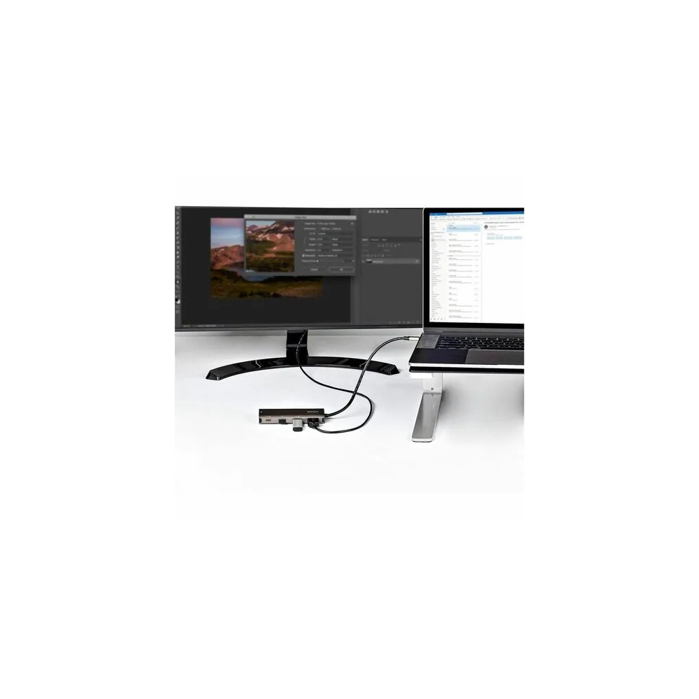 StarTech DKT31CHPDL USB 3.1 (3.1 Gen 2) Type C Docking Station for Notebook, Tablet, Workstation - 100 W Power Supply - Grey - 1 Displays Supported - 4K - 3840 x 2160 - 3 x USB Ports - 1 x USB Type-A Ports - USB Type-A - USB Type-C - Network (RJ - Image 6