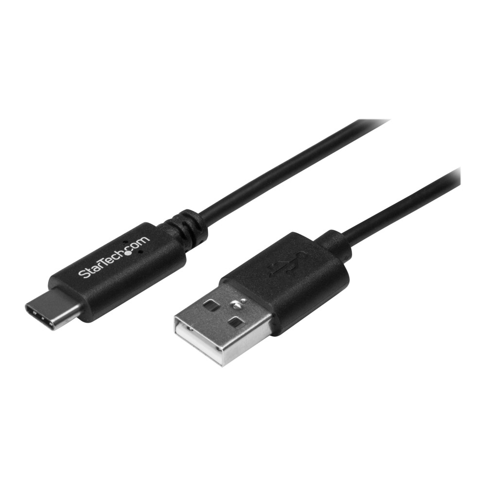 StarTech USB2AC4M 4M USB-C TO USB2.0 CABLE, TB 3 COMPATIBLE, BLACK, 2YR - Image 2