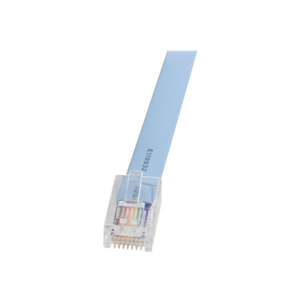 StarTech DB9CONCABL6 2M CISCO RJ45 TO DB9 CONSOLE ROUTER CABLE, M/F, BLUE, LTW - Image 2