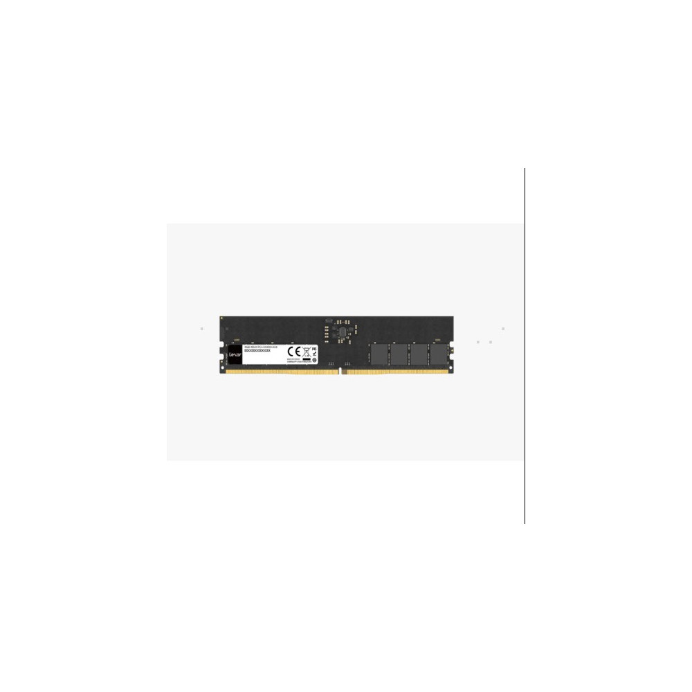 Lexar LD5DU016G-B4800GSST DDR5 UDIMM 16GB 4800 MT/s 1.1V CL40 - Blister - Image 1
