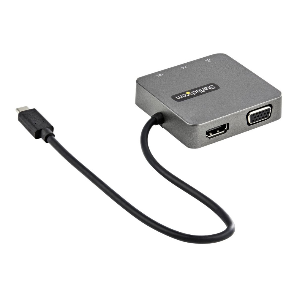 StarTech DKT31CHVL USB-C MULTIPORT ADAPTER, 4K, HDMI, VGA, GBE, USB, SINGLE DISPLAY, 3YR - Image 6