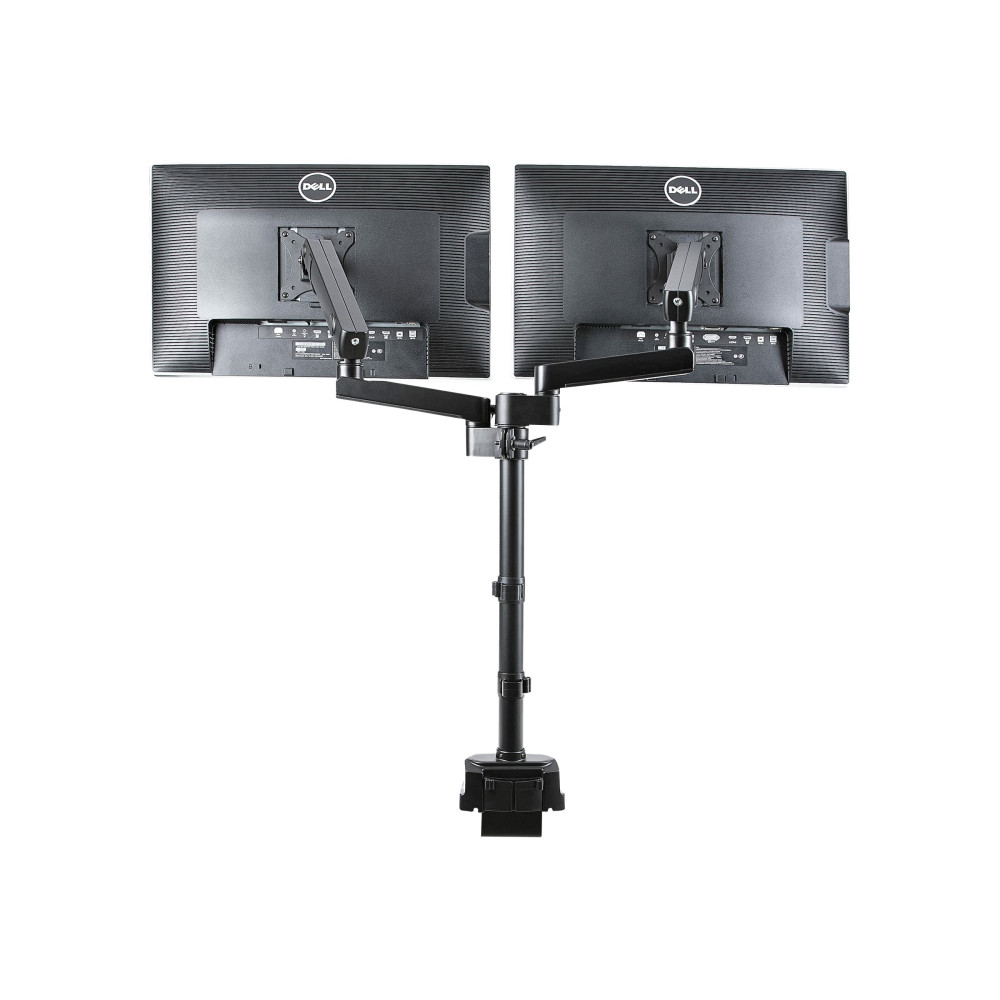 StarTech ARMDUALPIVOT DUAL MONITOR ARM <32", FULL MOTION, VESA, STACKABLE, BLACK, 5YR - Image 6