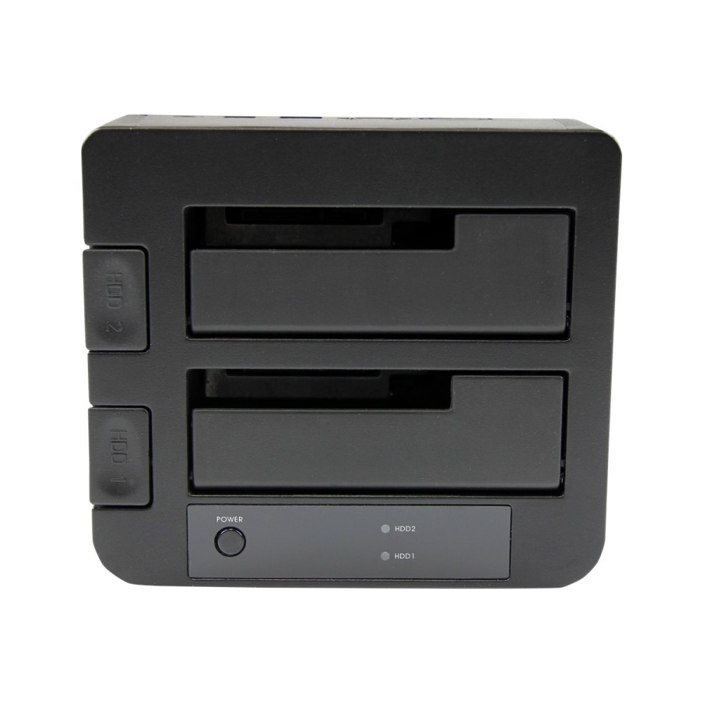 StarTech SDOCK2U33EB DUAL-BAY USB 3.0 / ESATA TO SATA HARD DRIVE DOCKING STATION, USB HARD DRIVE DOCK, - Image 3