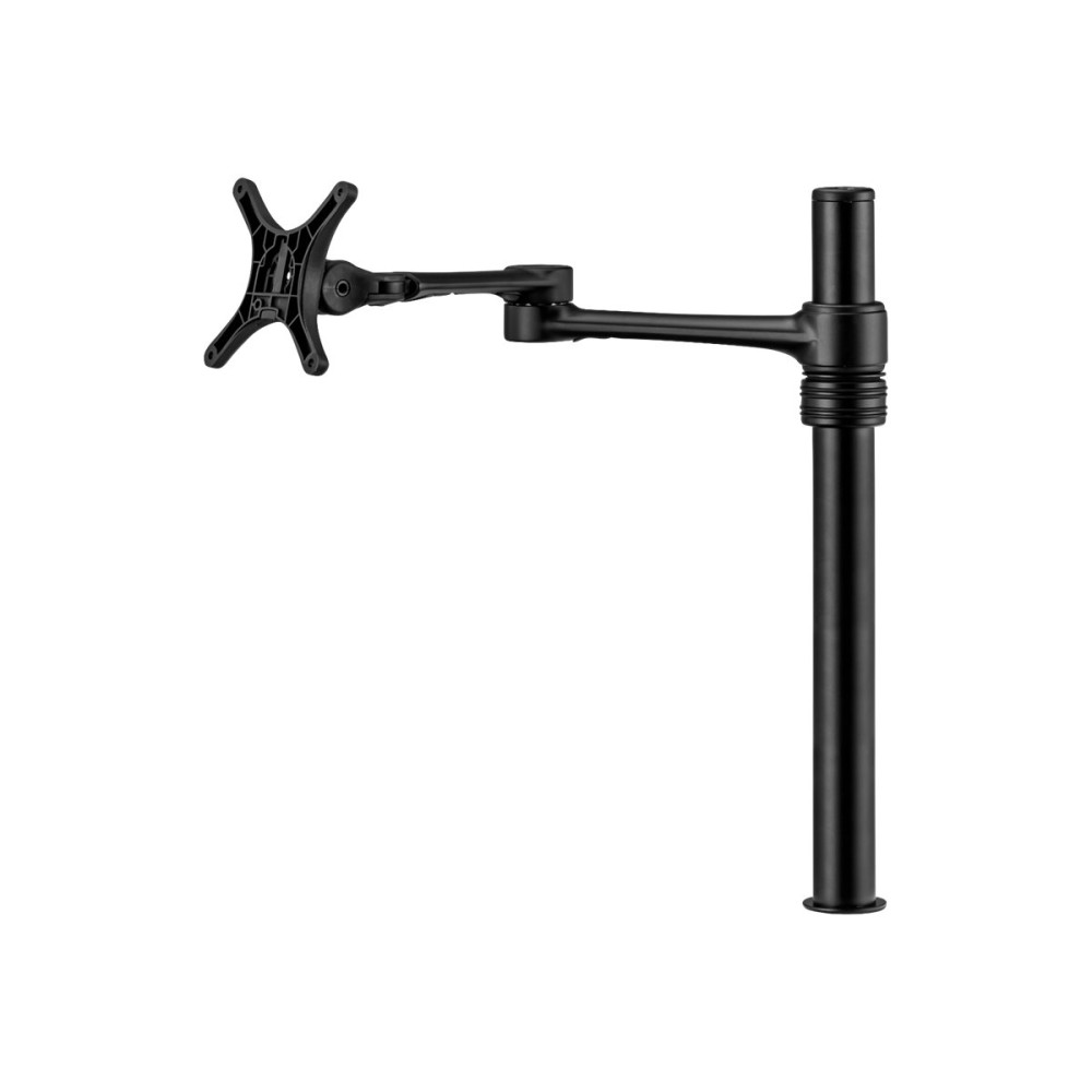 Atdec AF-AT-B SINGLE MONITOR DESK MOUNT, UP TO 8KG, VESA 75x75 , 100x100, BLACK, 10 YR WTY - Image 1