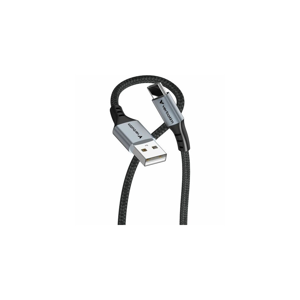 Verbatim 31843 18W USB-A TO USB-C CABLE - BLACK - Image 3
