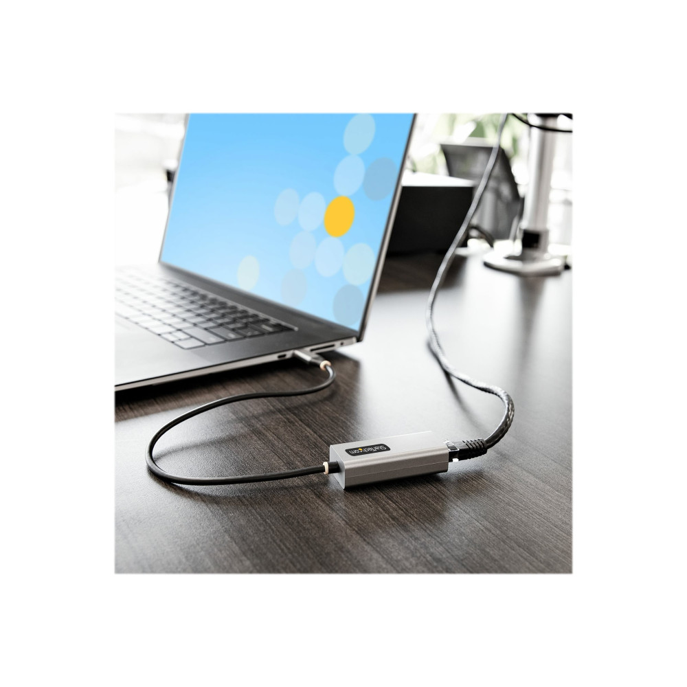 StarTech US1GC30B2 USB-C TO ETHERNET ADAPTER, USB 3.0 TO GIGABIT ETHERNET NETWORK ADAPTER, 10/100/10 - Image 4