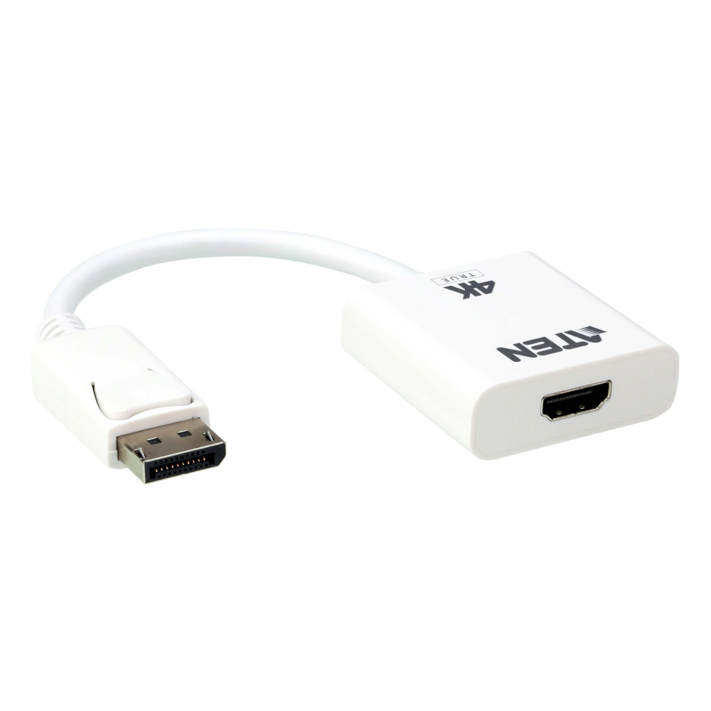 Aten VC986B-AT VanCryst VC986B DisplayPort to True 4K HDMI Active Adapter. Supports Audio and AMD Eyefinity Technology for Multi-Screen setup - Image 1