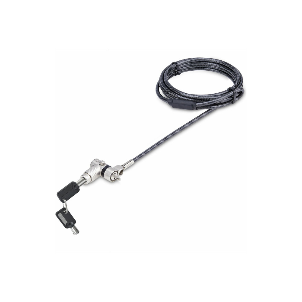 StarTech UNIVK-LAPTOP-LOCK 2M UNIVERSAL LAPTOP LOCK COMPATIBLE w/ NOBLE WE DGE/NANO/K-SLOT, KEYED LOCK - Image 2
