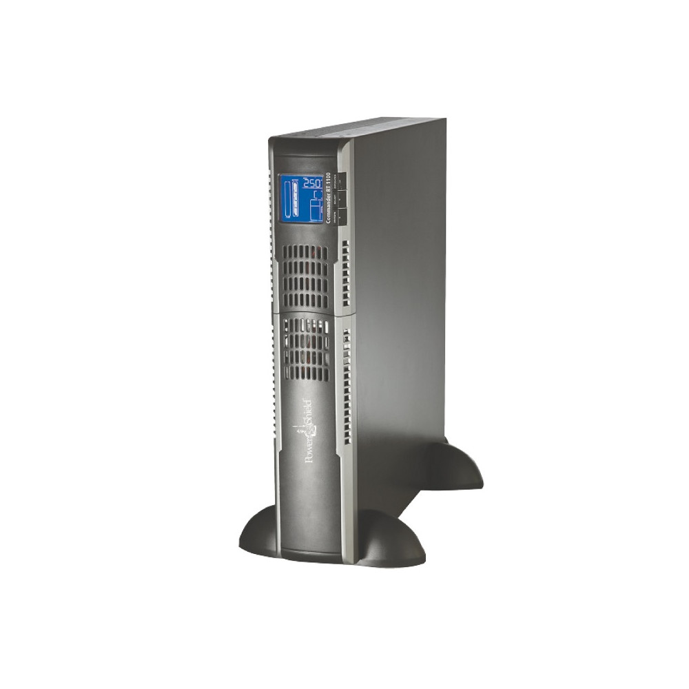 PowerShield PSCRT1100 Commander RT 1100VA/990W, 10A input, hot-swappable batteries, 3 AUS sockets, 10A, C13 x 5, 2-year warranty - Image 1