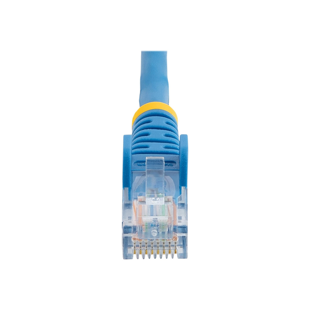 StarTech 45PAT50CMBL 50CM BLUE CAT5E/ CAT 5 SNAGLESS ETHERNET PATCH CABLE 0.5 M - Image 3