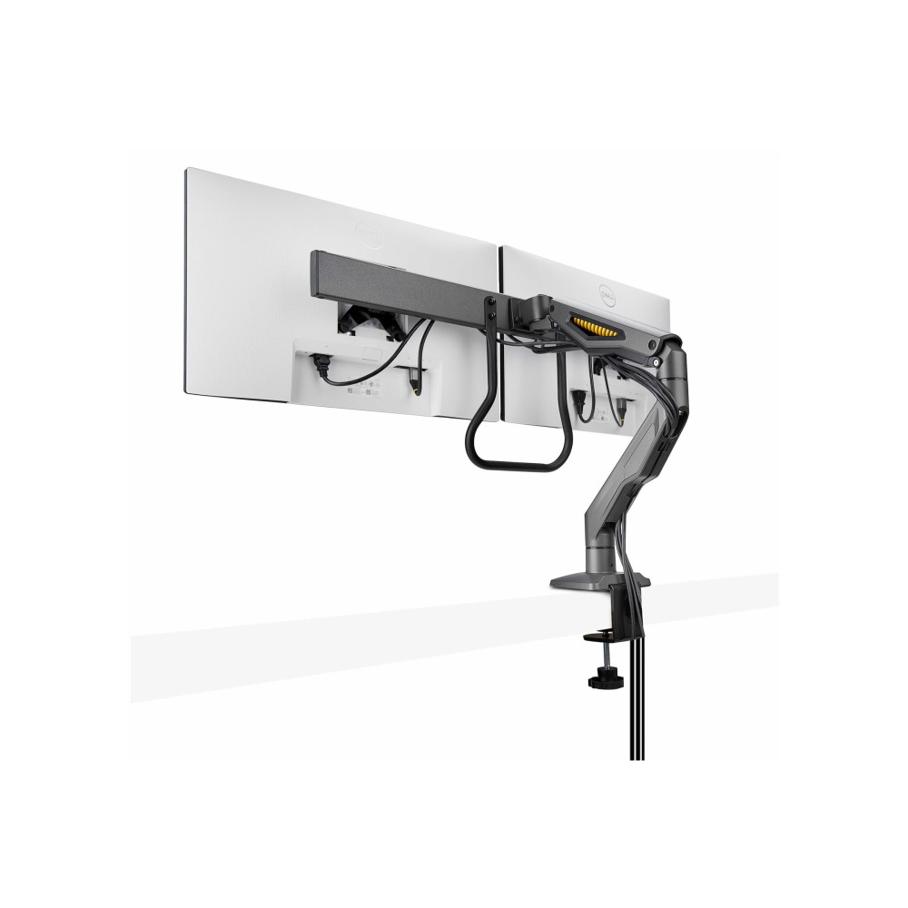StarTech H2M1AS2-MONITOR-ARM DESK MOUNT DUAL MONITOR ARM W/ CROSSBAR, UP TO 27" DISPLAYS, 10 YR - Image 4