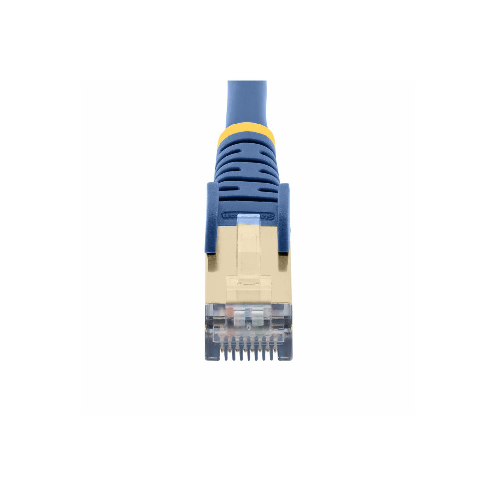 StarTech 6ASPAT150CMBL 1,5M CAT6A ETHERNET CABLE - 10 GIGABIT SHIELDED SNAGLESS RJ45 100W POE PATCH - Image 2