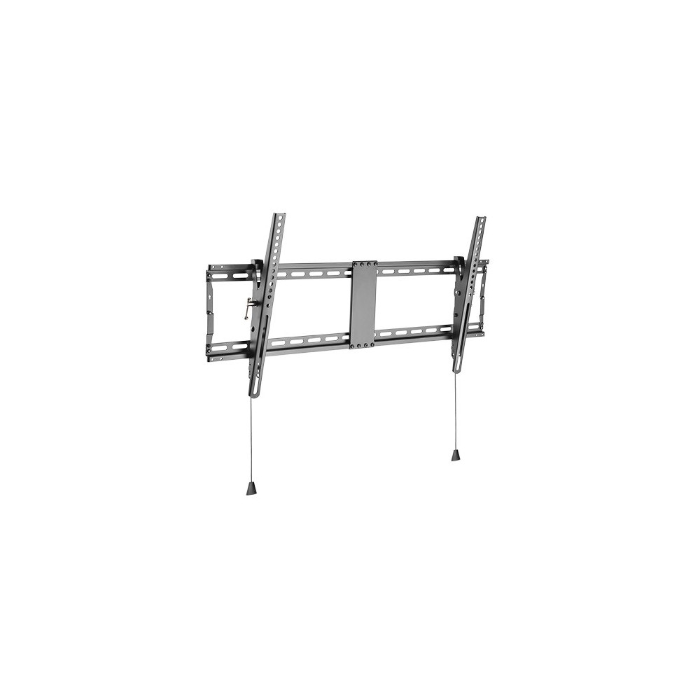 Brateck LP59-48T Heavy Duty Foldable Tilt TV Wall Mount For 43'-90' TVs, Weight Capacity: 70kg, 49x890x431mm, Matte Black - Image 1