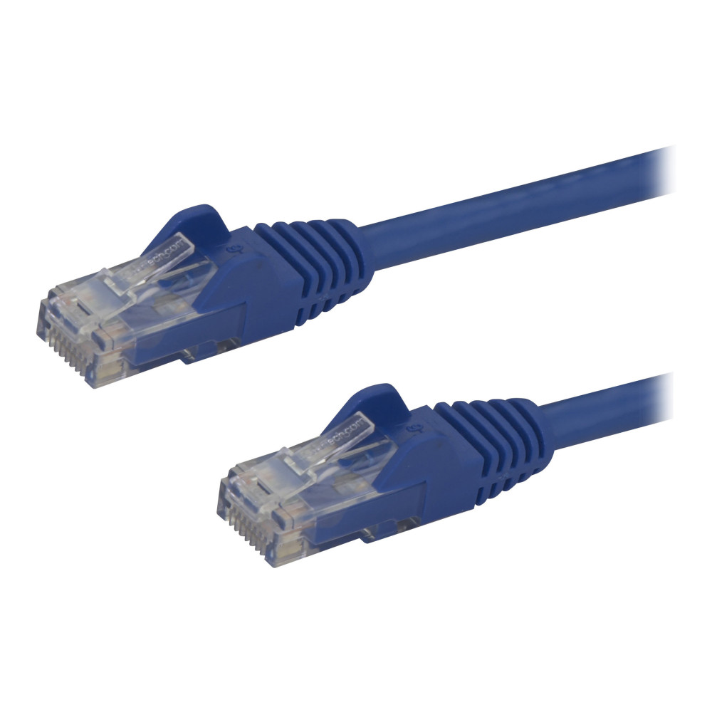 StarTech N6PATC2MBL 2M CAT6 ETHERNET CABLE BLUE 650MHZ 100W SNAGLESS PATCH CORD, LTW - Image 3
