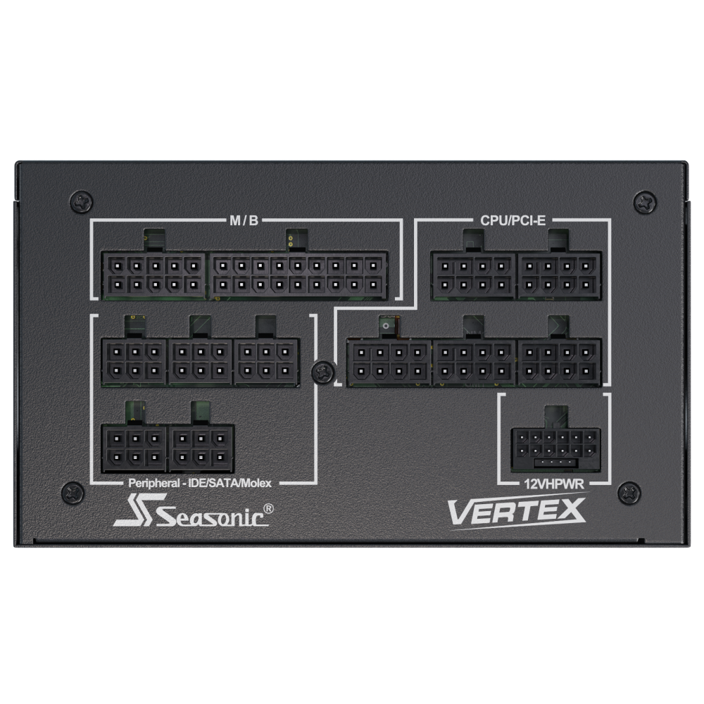 Seasonic PSUSEAVERPX1200 VERTEX 1200W (PX-1200) Platinum Fully Modular PSU ATX 3.0 - Image 4