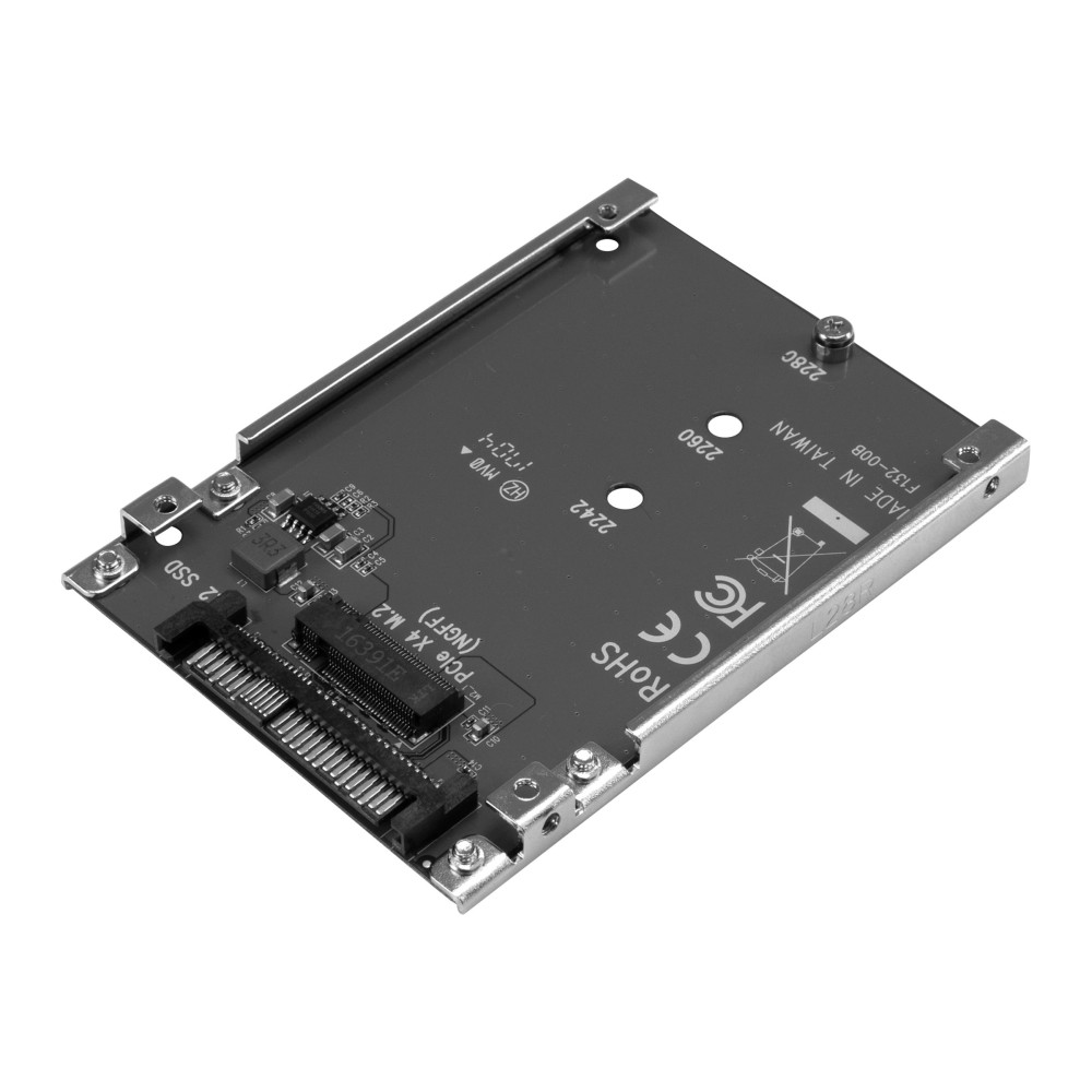 StarTech U2M2E125 M.2 TO U.2 ADAPTER, FOR M.2 PCIE NVMe SSD, 2YR - Image 4