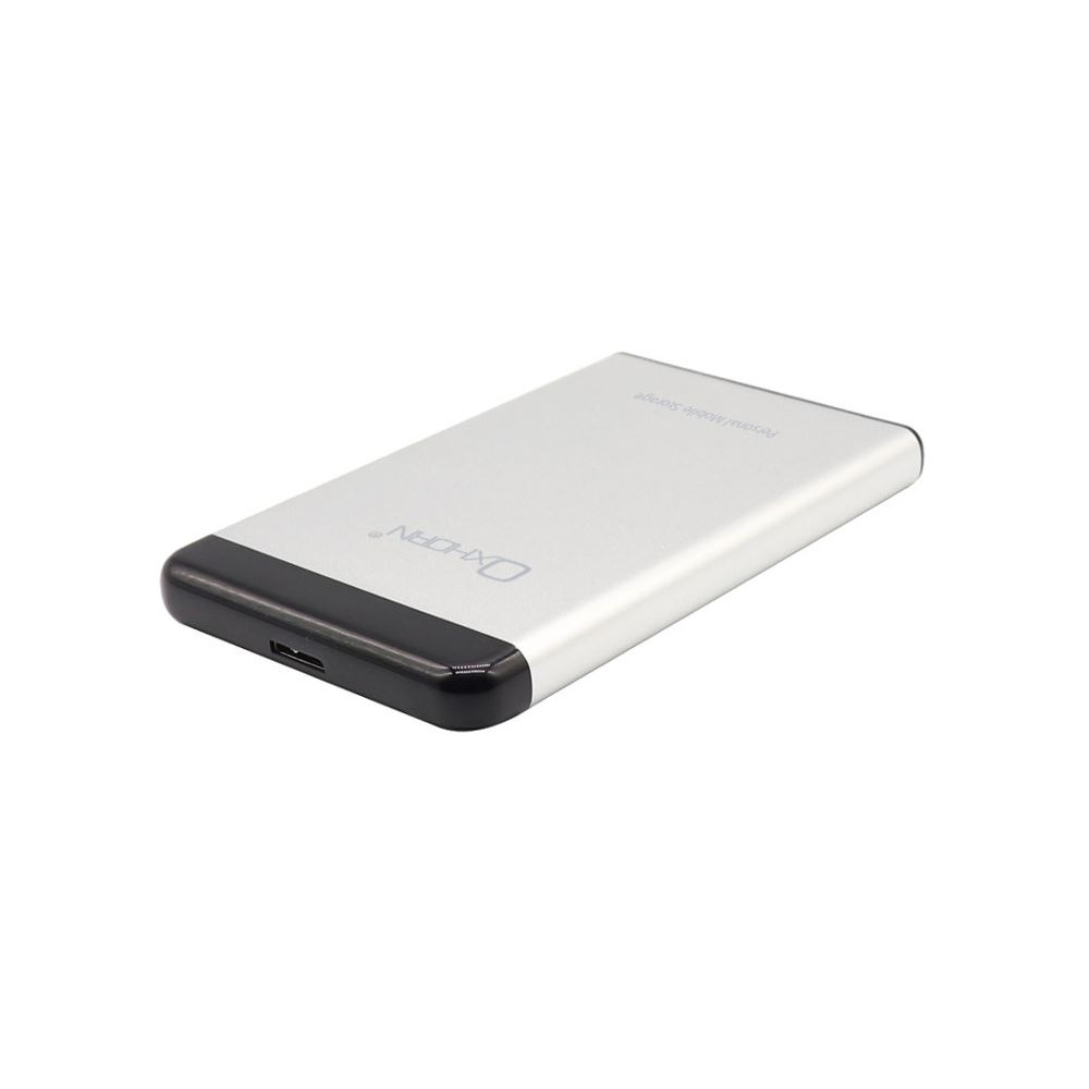Just You PC UH-321S Oxhorn USB 3.0 USAP 2.5″ SATA HDD SSD Enclosure Silver USB3.0 Cable (included) 2YR WTY - Image 1