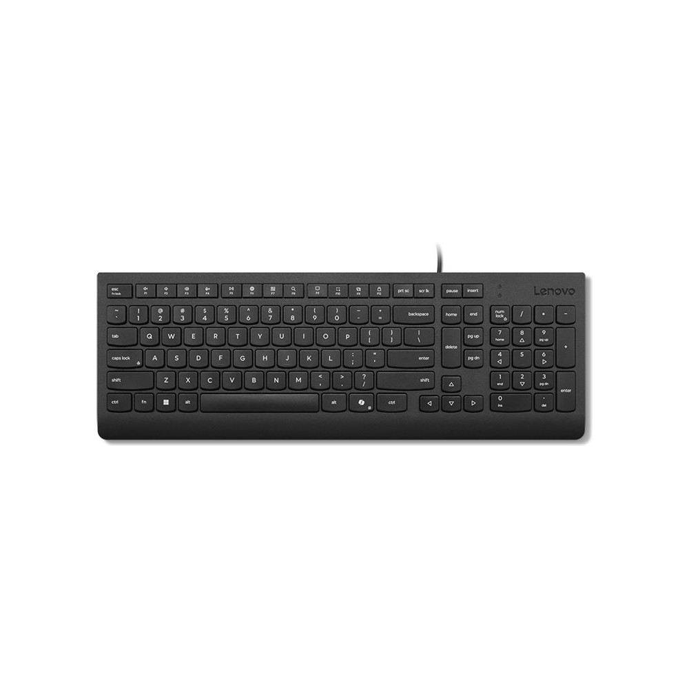 Lenovo 4Y41R64633 ESSENTIAL WIRED KEYBOARD (UPGRADED WITH COPILOT) - Image 1