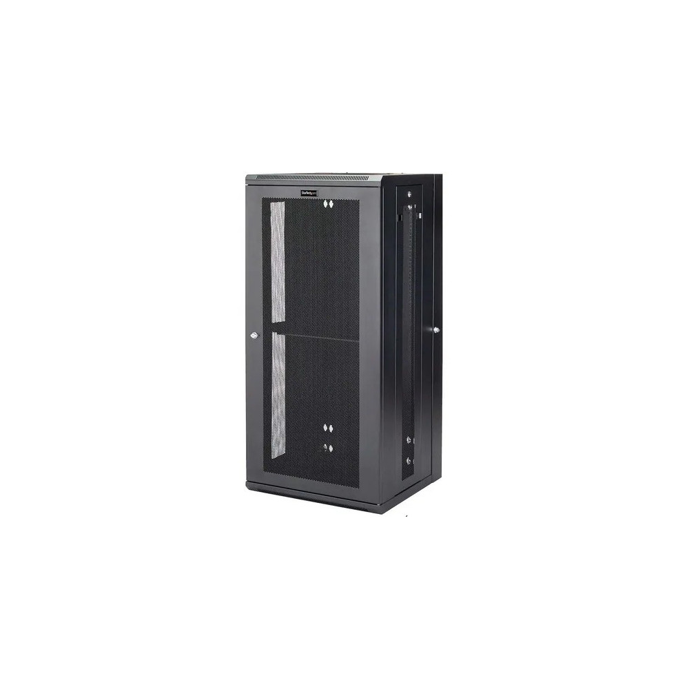 StarTech RK12WALHM 4-Post 12U Wall Mount Network Cabinet, 19" Hinged Wall-Mounted Server Rack for IT Equipment, Flexible Lockable Rack Enclosure - Wall-Mount Server Rack for rackmount equipment - Flexible data rack features a hinged design w/eas - Image 6