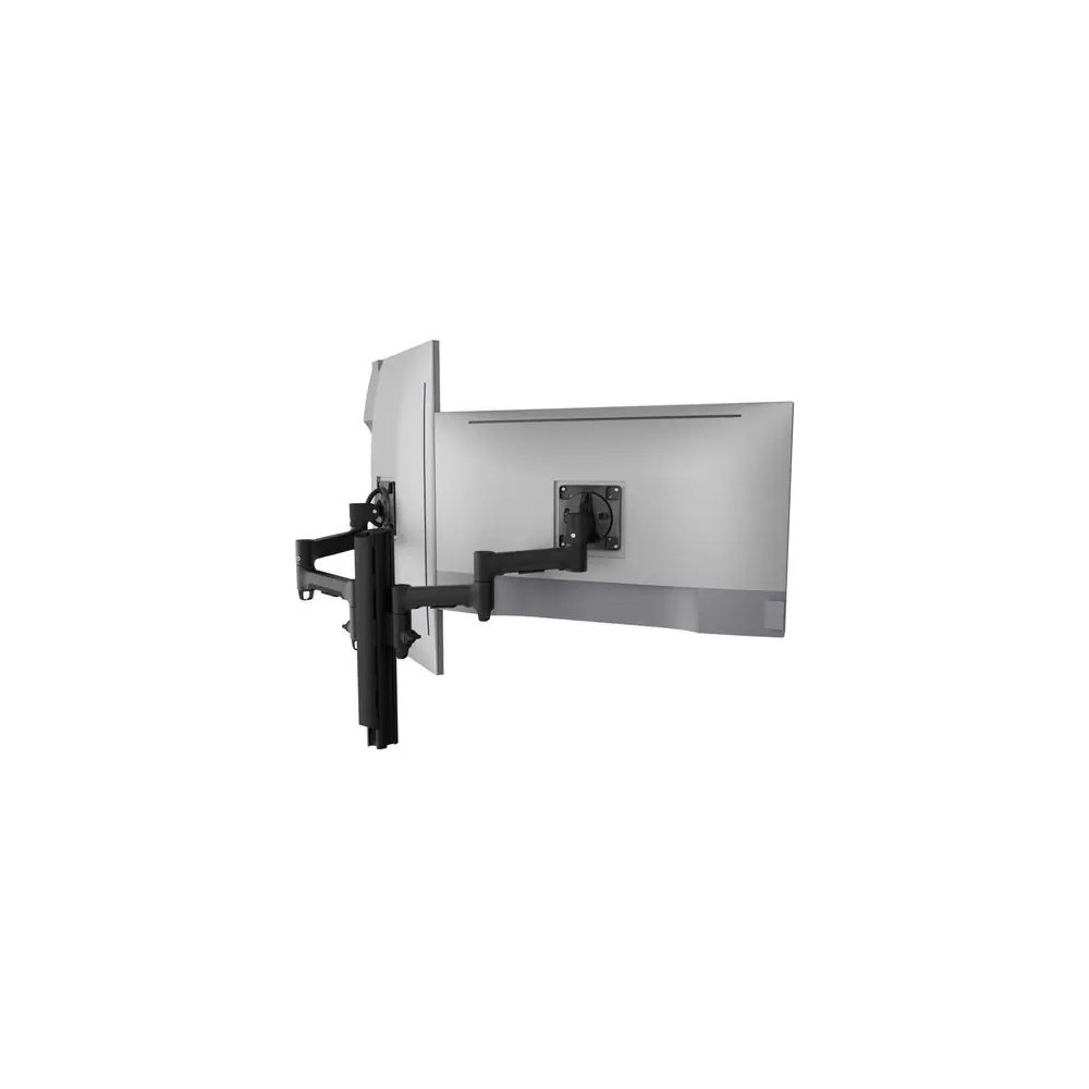 Atdec AWMS-2-4640-G-B Dual Arm Monitor Mount G - Black (2 x AWM-A46T-B 1 x AWM-P40G-B 1 x AC-GC-B) - Image 5