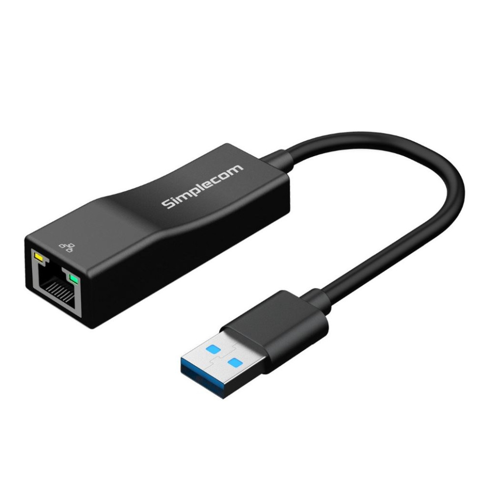 Simplecom NU302 SuperSpeed USB 3.0 to RJ45 Gigabit 1000Mbps Ethernet Network Adapter - Image 1
