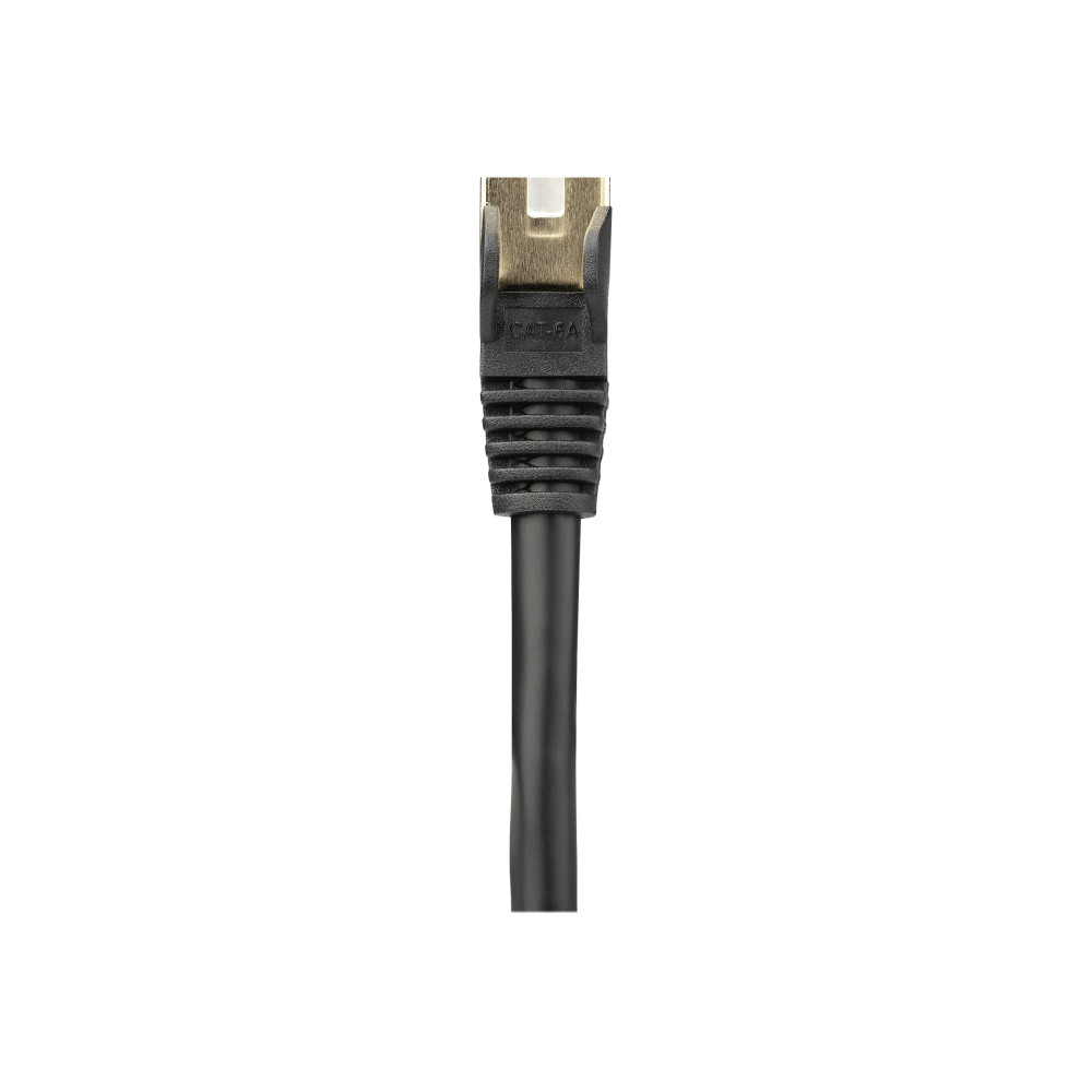 StarTech 6ASPAT7MBK 7M CAT6A ETHERNET CABLE - 10 GIGABIT SHIELDED SNAGLESS RJ45 100W POE PATCH CO - Image 4