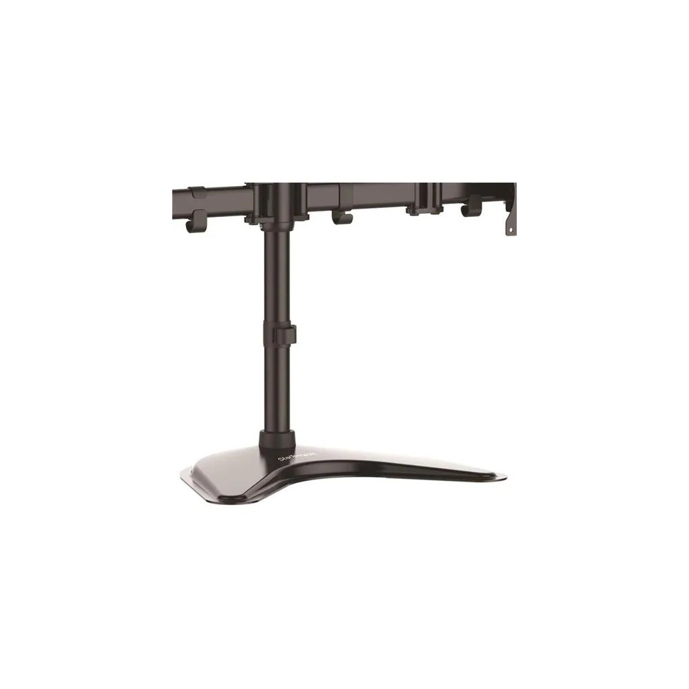 StarTech ARMBARQUAD Quad Monitor Stand, Crossbar, Steel, Monitors up to 27" (17.6lb/8kg), VESA Monitor, Computer Monitor Stand, Monitor Arm - Up to 68.6 cm (27") Screen Support - 32 kg Load Capacity - 81.8 cm Height x 31.5 cm Width x 88.4 cm Dep - Image 5