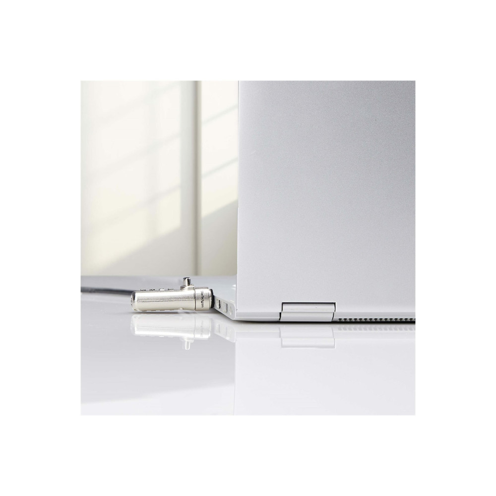 StarTech SNBLC4D-LAPTOP-LOCK SLIM LOCK NOBLE WEDGE SLOT COMPATIBLE, 5FT (1.5M) LOCKING CABLE, ANTI-THEFT SECU - Image 3
