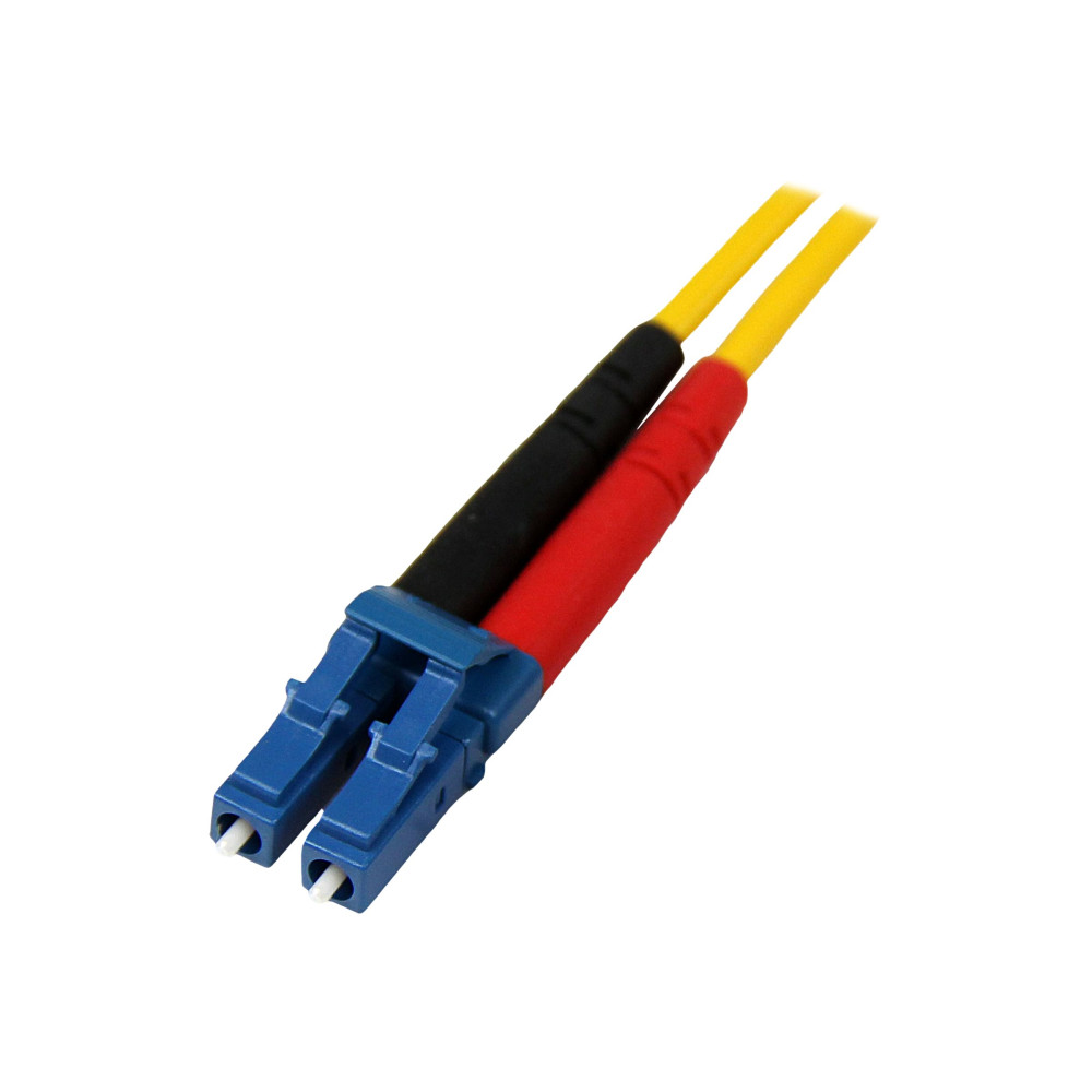 StarTech SMFIBLCLC1 1M FIBER OPTIC CABLE - SINGLE-MODE DUPLEX 9/125 LSZH - LC/LC LTW - Image 2