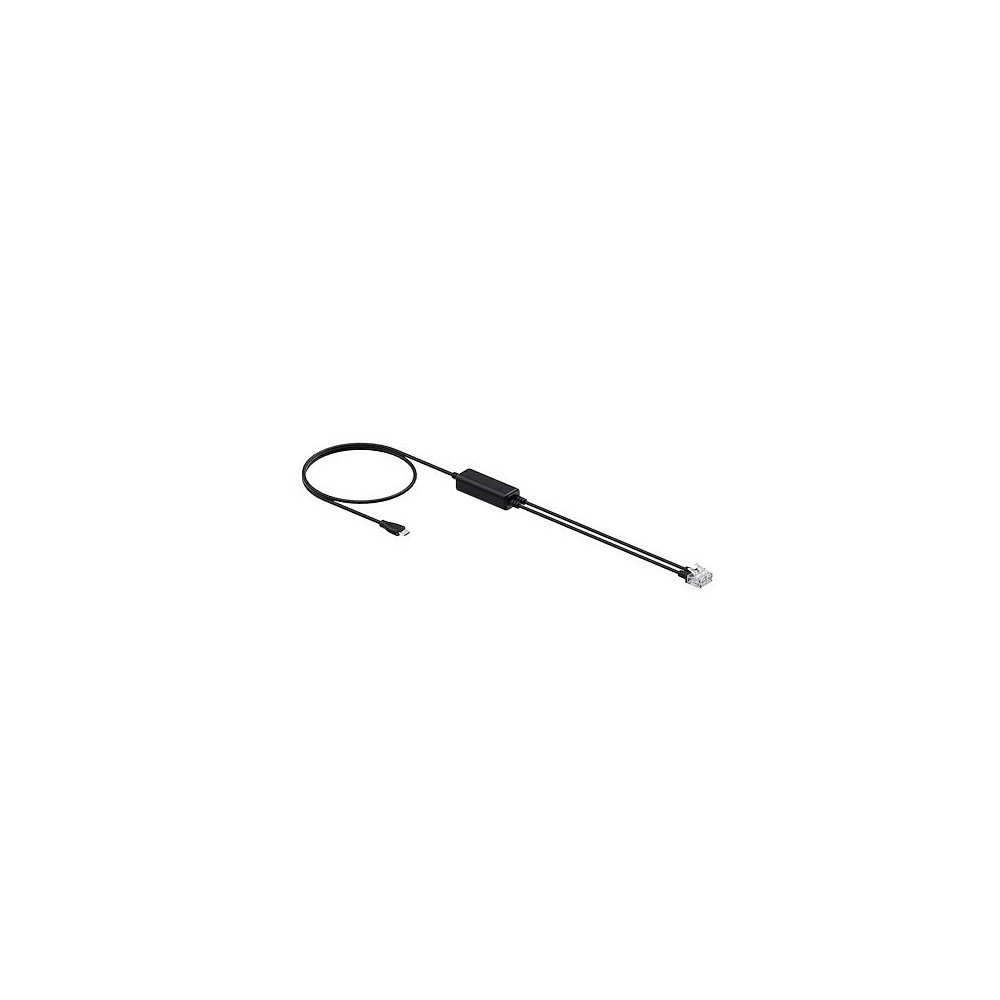 Yealink TC-WH62/WH63 *LS Telephone Cable for headset WH62 and WH63, Designed for Cisco/Avaya/Poly/Grandstream/Fanvil/Snom phones - Image 1