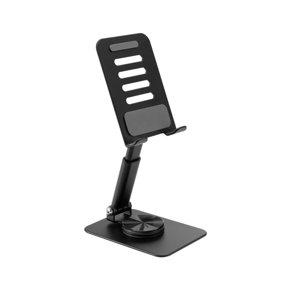 Brateck PHS10-3-B Phone Stand for Smartphone ≤7''- Black, 103x72x29mm(Fold)/128x102x72mm, 230g - Image 1