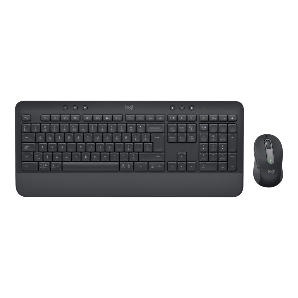 Logitech 920-011014 MK650 WIRELESS KEYBOARD AND MOUSE COMBO FOR BUSINESS,LOGIBOLT,BT,GRAPHITE,2YR WTY