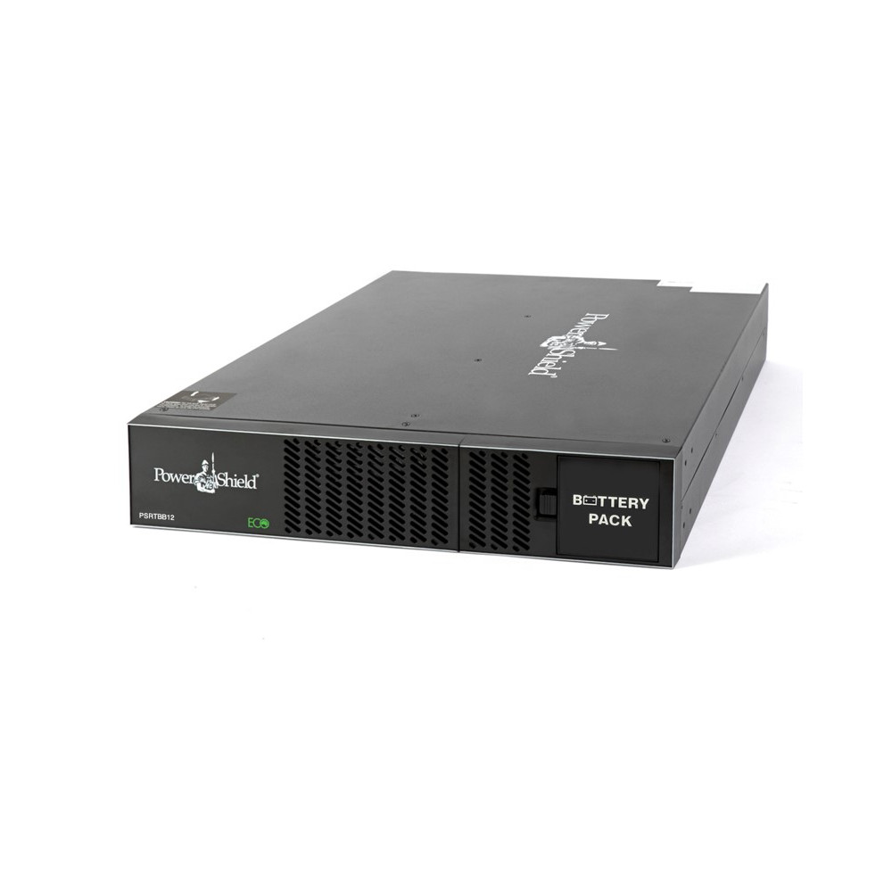PowerShield PSRTBB12 Extended Battery Module for PSCRT3000, PSCERT2000 & PSCERT3000, 2U, 12 batteries, enhances runtime and reliability - Image 1
