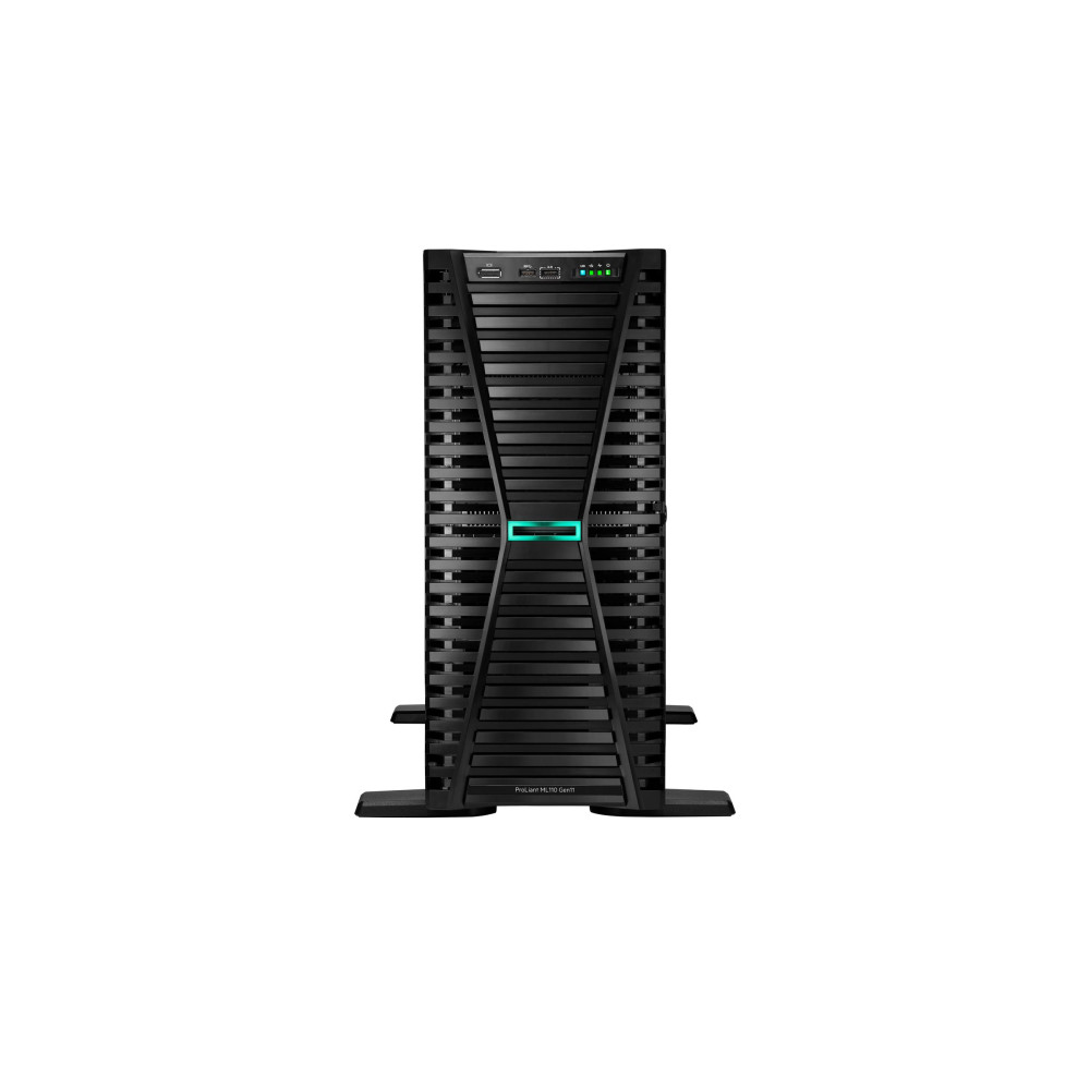 HPE P79761-375 ProLiant ML110 Gen11 4510 2.4GHz 12c 1P 2x32GB-R MR408i-o 2x480GB SATA SSD 2x800W PSU - Image 2
