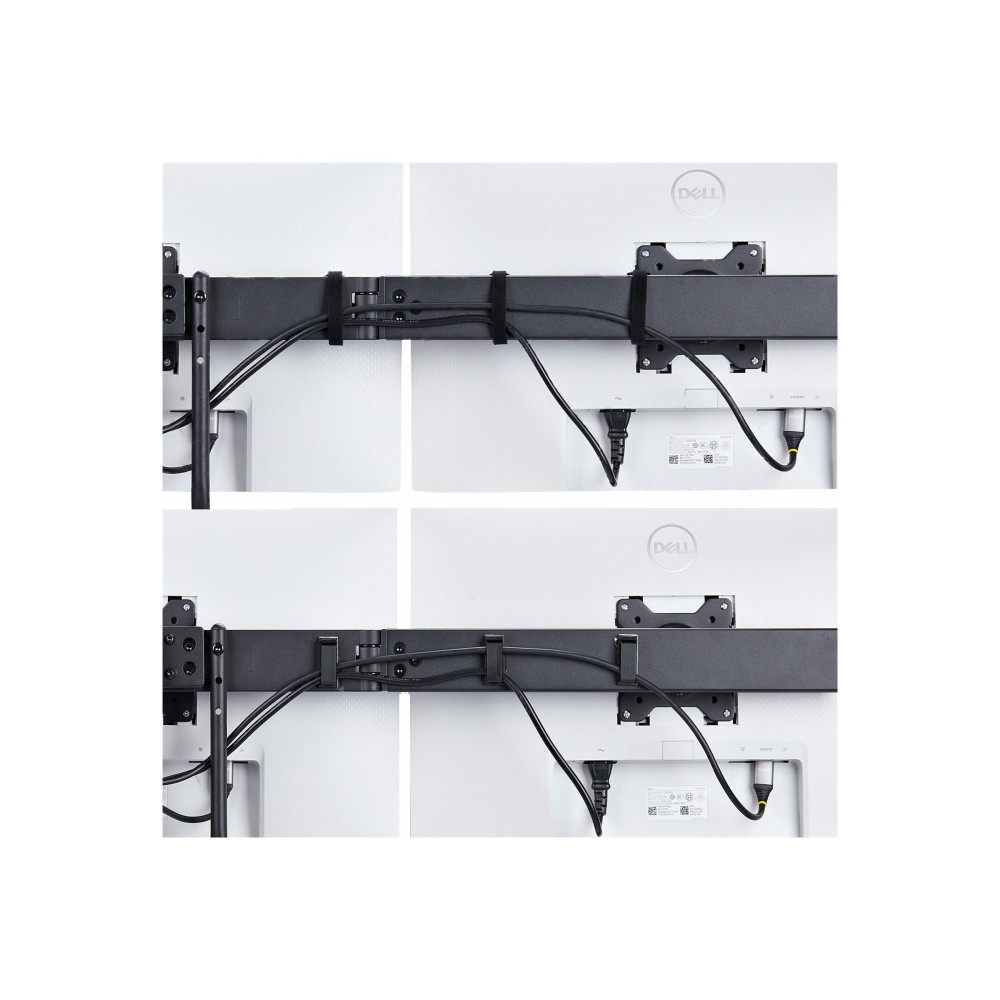 StarTech 3M1A3SG-MONITOR-ARM CROSSBAR TRIPLE MONITOR DESK MOUNT - UP TO THREE 27" MONITORS, VESA, 5YR - Image 7