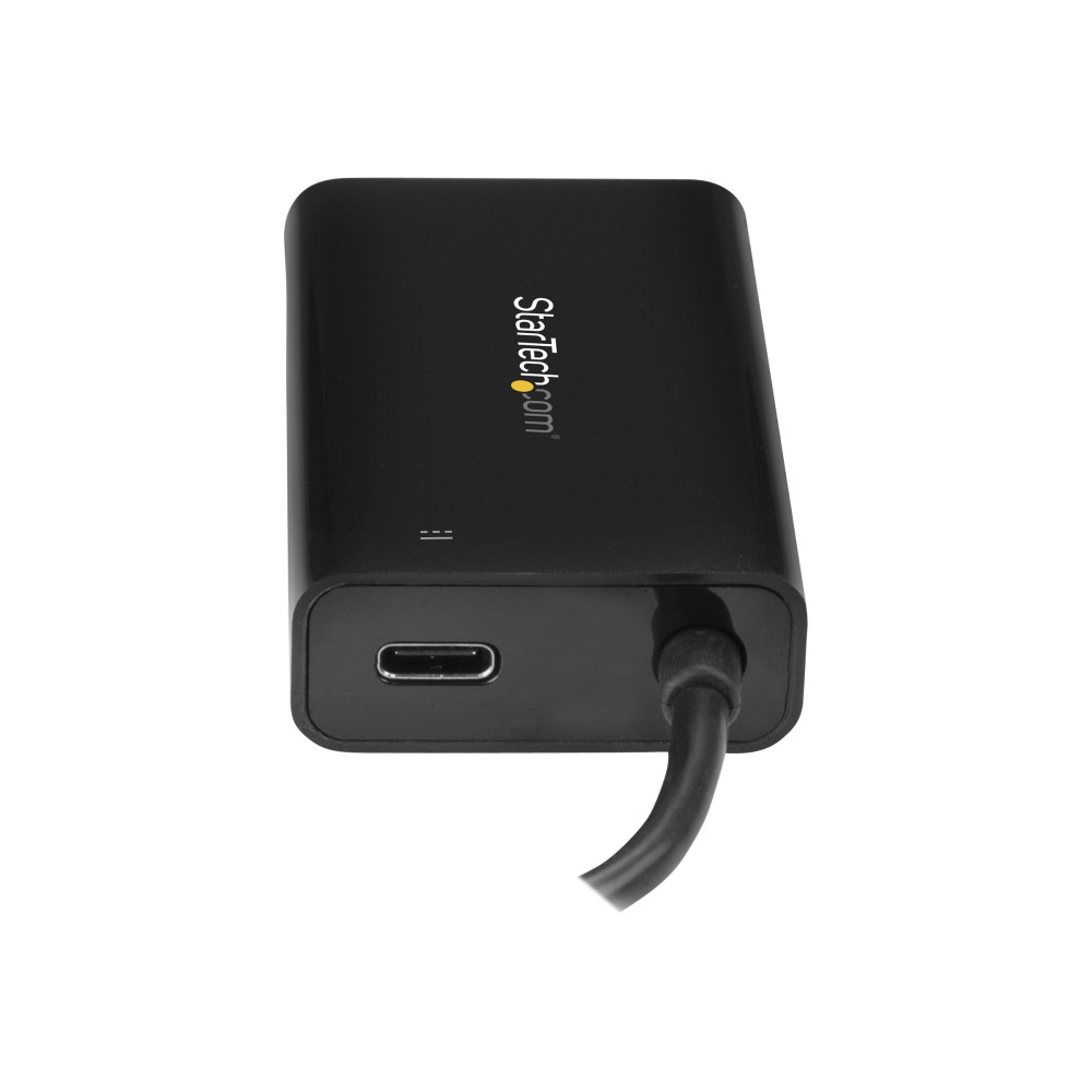 StarTech US1GC30PD USB-C TO GbE ADAPTER, TB3 COMPATIBLE, USB-C PD, BLACK, 2YR - Image 2