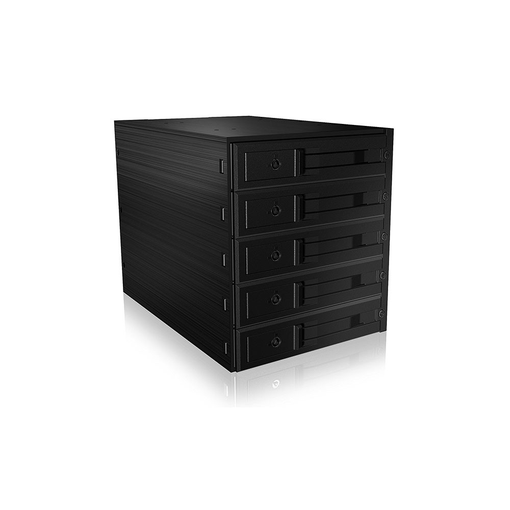 ICY BOX HDDICY565SSK Backplane for 5x 3.5" SATA or SAS HDD in 3x 5.25" bay (IB-565SSK) - Image 2