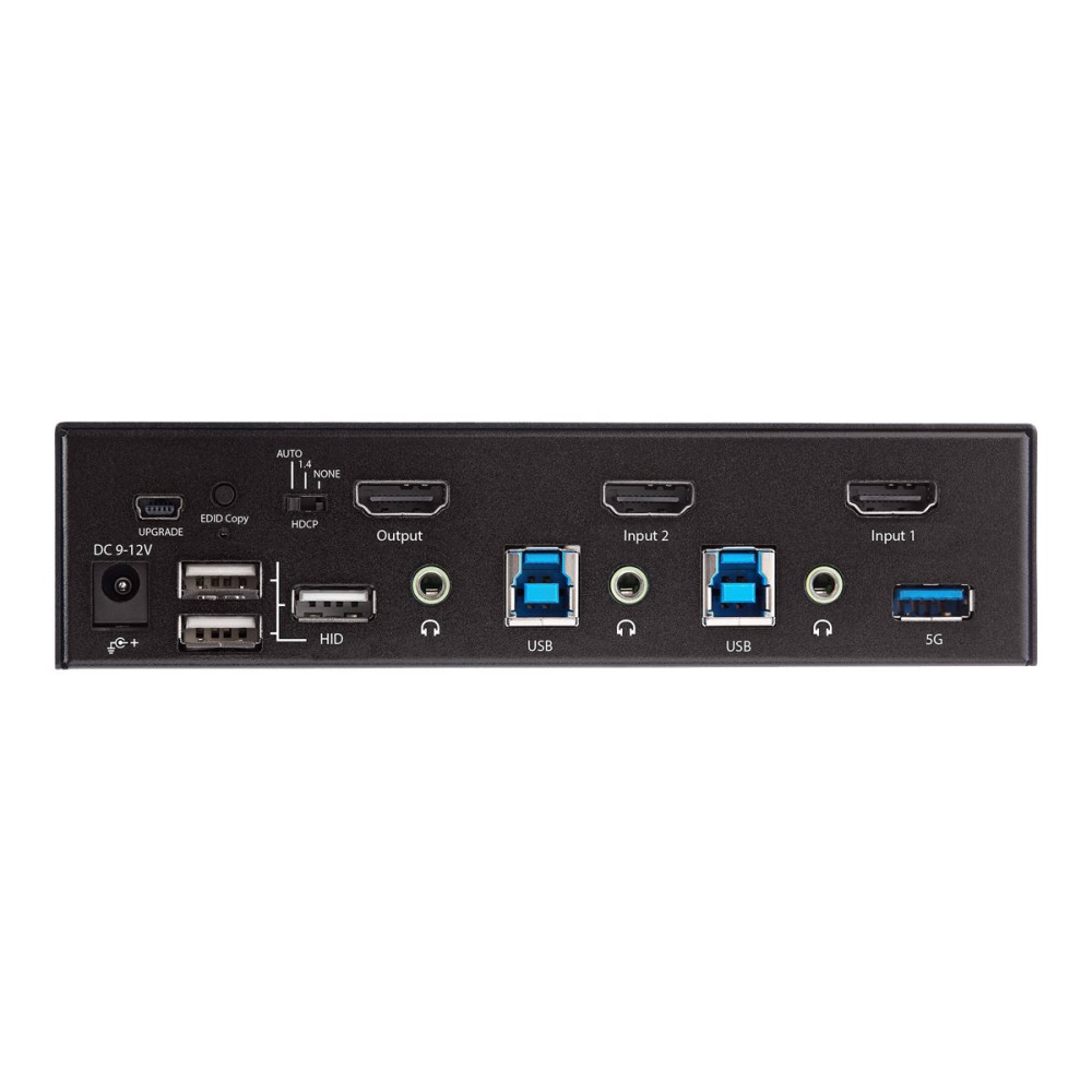 StarTech SV231HU34K6 2 PORT SINGLE HDMI KVM SWITCH, 4K(60Hz), USB, AUDIO, 2YR WTY - Image 3