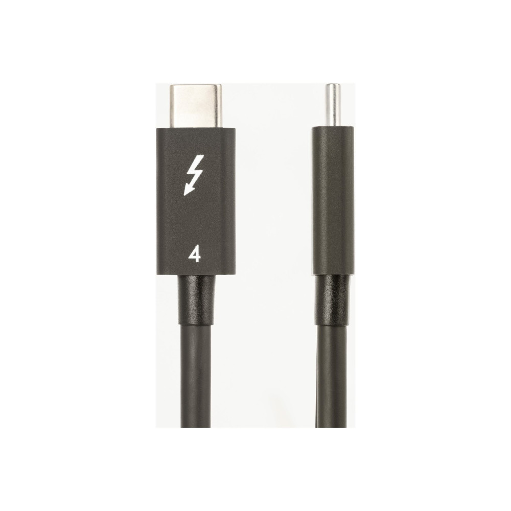 StarTech TBLT4MM50CM 50cm T/BOLT 4 Cable, 40Gbps, 100W PD, Intel Certified 2 YR - Image 3