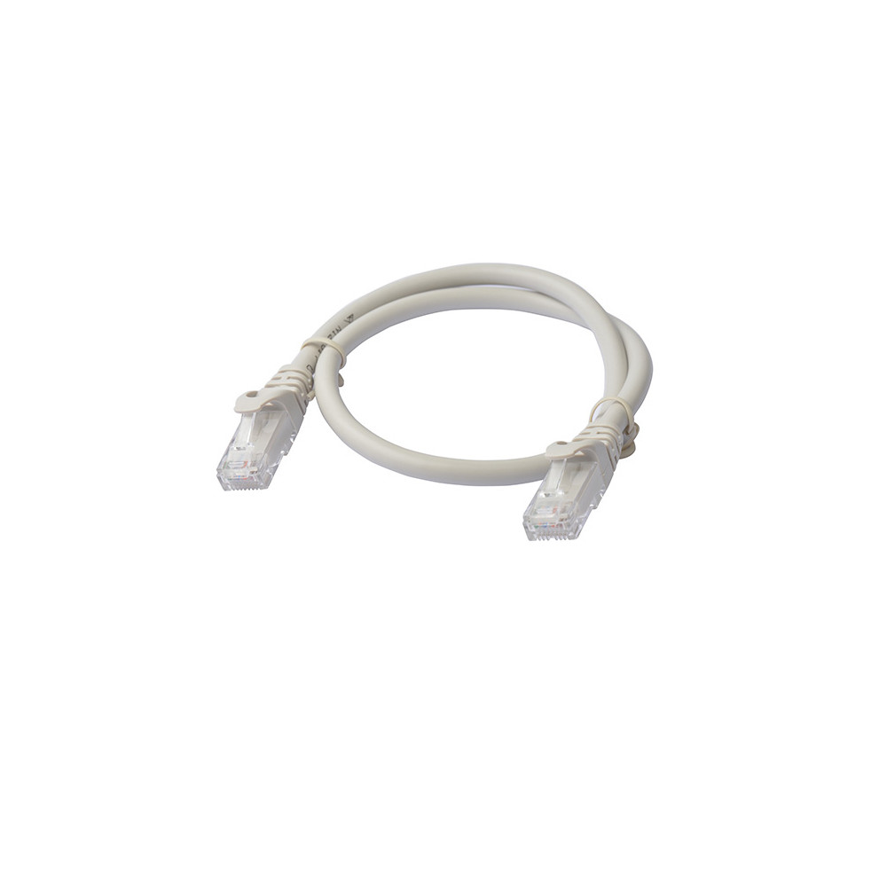 8ware PL6A-0.5GRY CAT6A Cable 0.5m (50cm) - Grey Color RJ45 Ethernet Network LAN UTP Patch Cord Snagless - Image 1